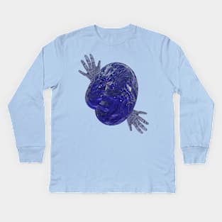 Abstract Hands (water) Kids Long Sleeve T-Shirt